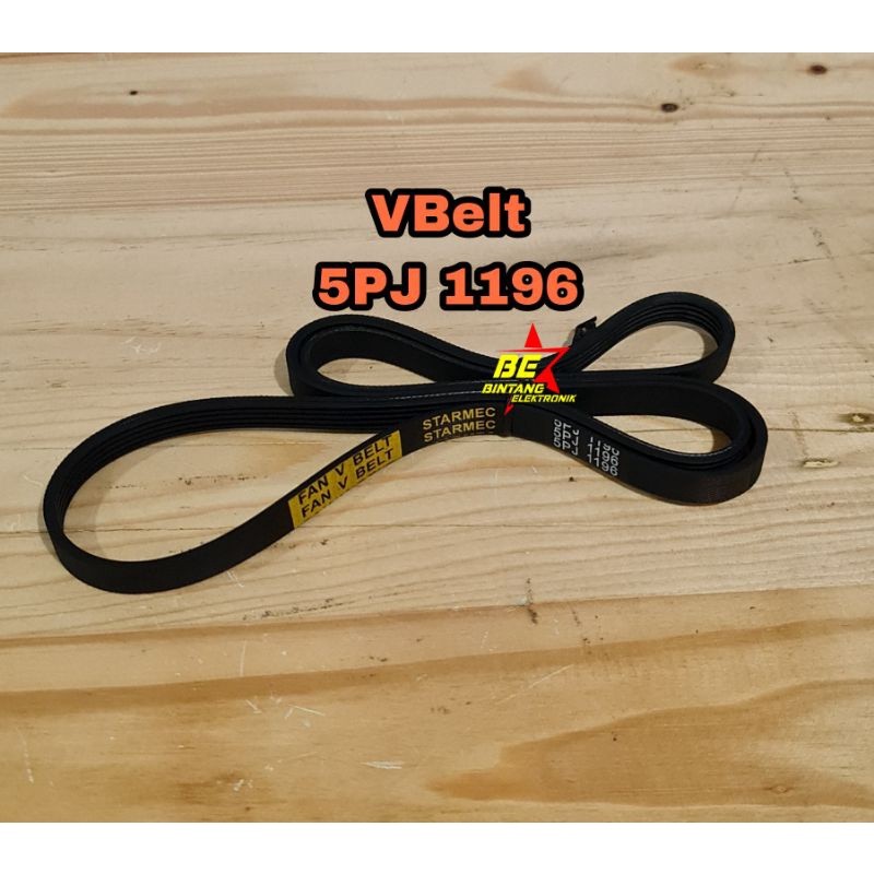 Vbelt 5PJ 1196 Mesin Cuci Elektrolux V Belt 5 PJ 1196 Modena V-Belt 5PJ1196