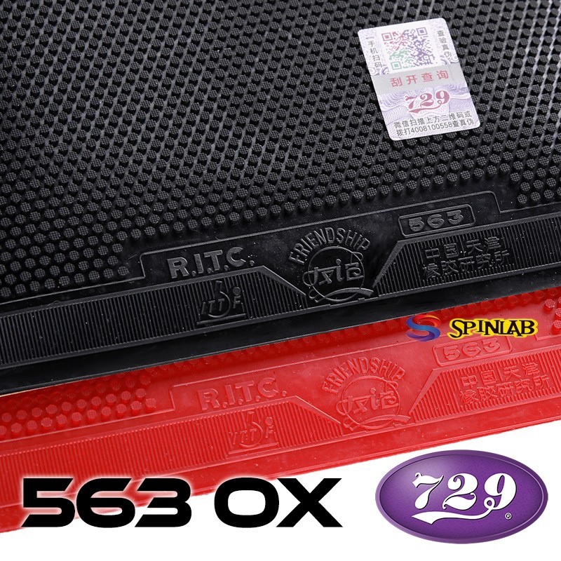 TW - Karet Pingpong Tenis Meja Bintik Bertahan 729 563 OX