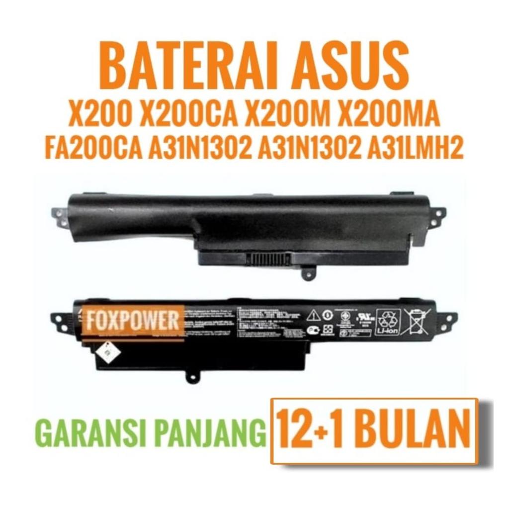 Baterai Batere Battery Batre Asus X200 X200CA X200LA X200MA
