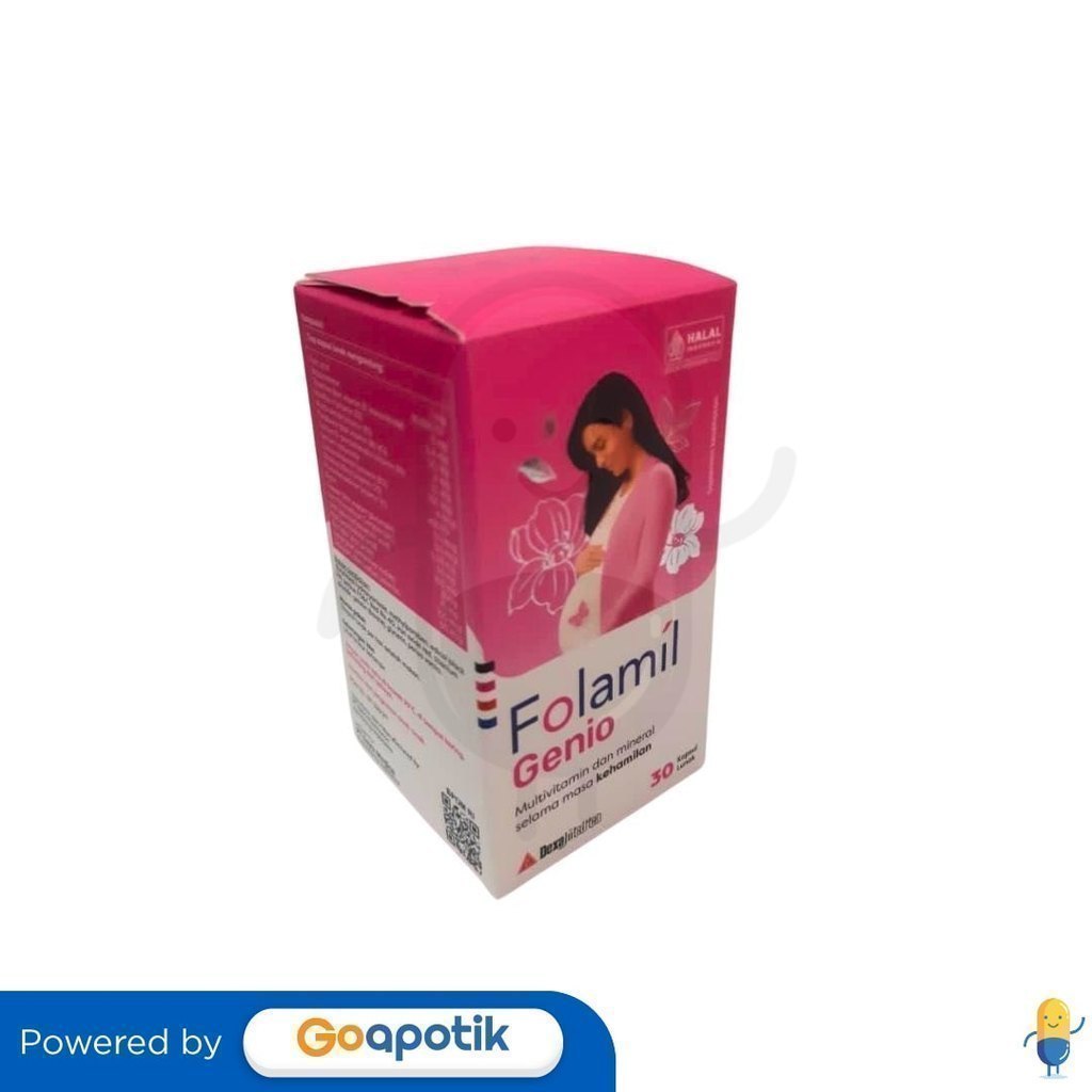 Folamil Genio Botol 30 Kapsul