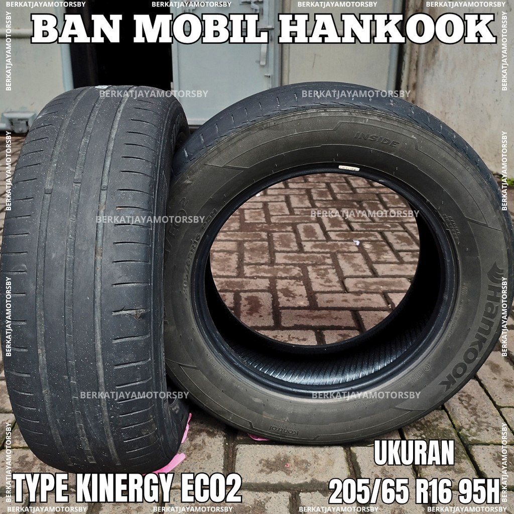 BAN MOBIL HANKOOK KINERGY ECO 2 UKURAN 205 65 R16 16 K INNOVA REBORN