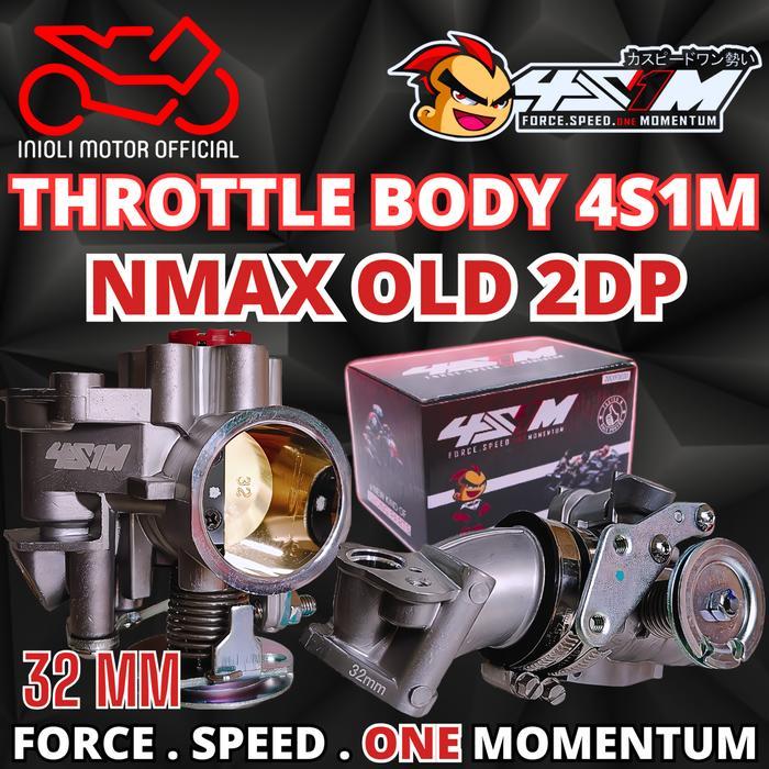 THROTTLE BODY TB 4S1M NMAX 155 OLD N-MAX N MAX 2DP TB RACING 4S1M 30MM 32MM 34MM 36MM 30 32 34 36 MM