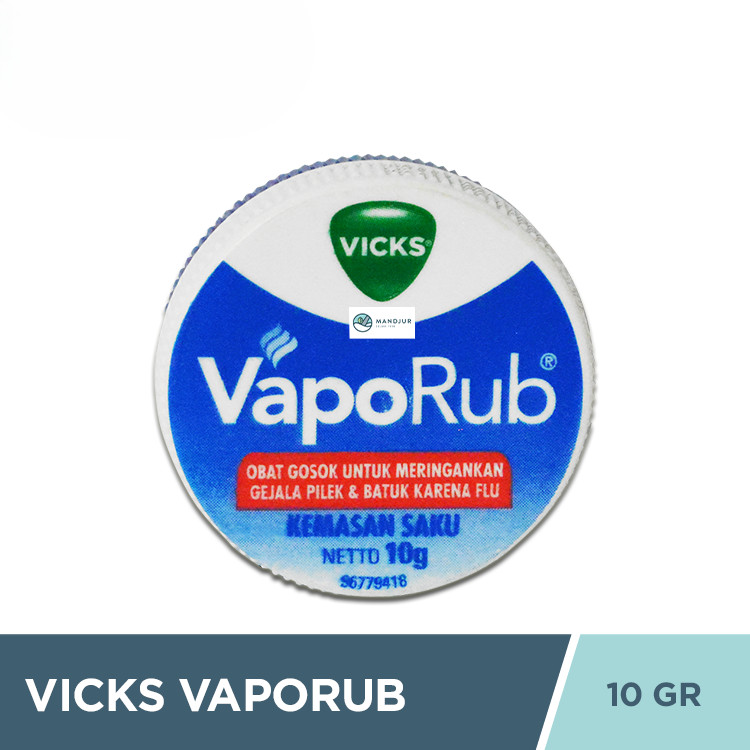 Vicks Vaporub Balsam 10gr ORIGINAL-BPOM (Smile Baby)
