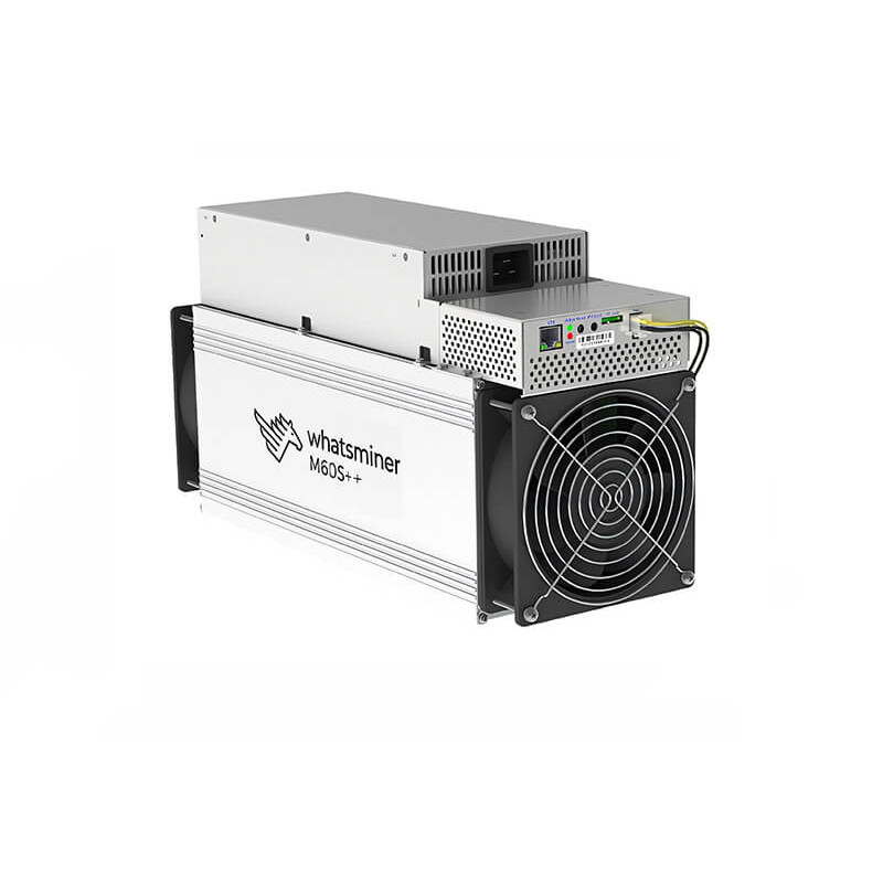 AUTHENTIC MicroBT WhatsMiner M60S++ 220T 3410W Bitcoin Miner ORIGINAL