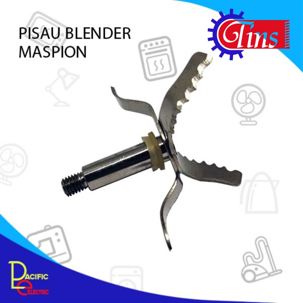 PISAU BLENDER MASPION EMPAT MATA PISAU STAINLESS STEEL SPAREPART BLENDER MASPION