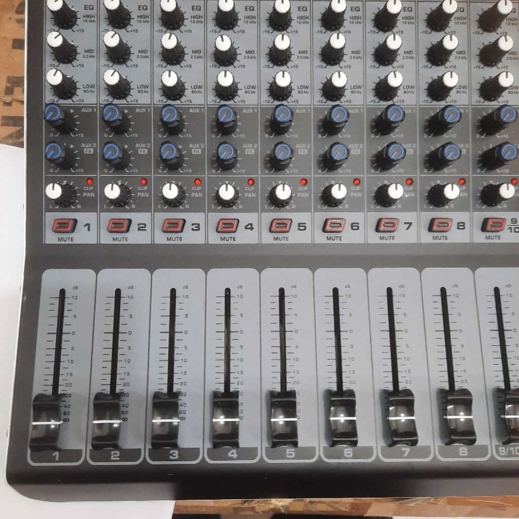 mixer 8 chanel Ashley super M8 mixer audio 8 channel Ashley Super M8 compressor original