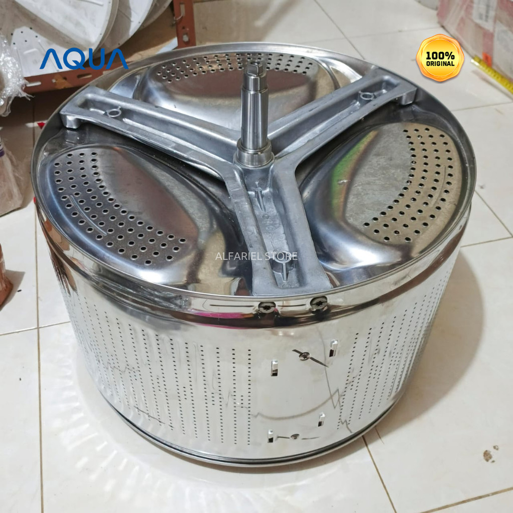 TABUNG STAINLESS MESIN CUCI + SPIDER 1 TABUNG FRONT LOADING AQUA FQW-850829QD FQW-1010QD FQW-850636Q