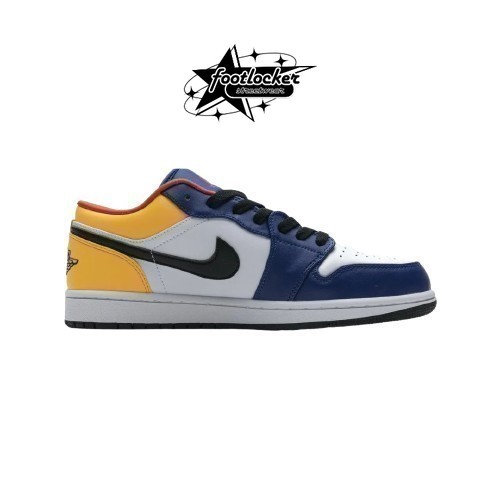 Sneakers Nike Air Jordan 1 Low 'White Deep Royal Blue'  Original   Unisex
