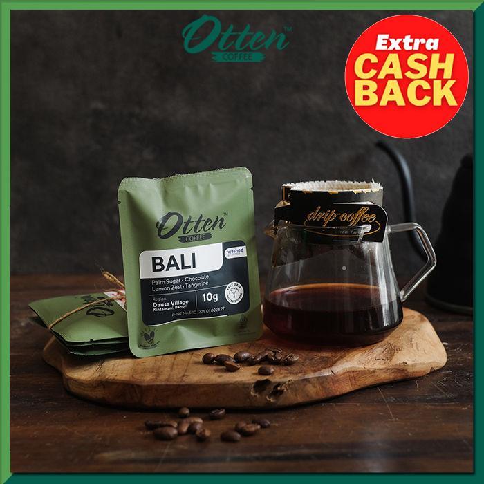 Kopi Drip Coffee 10g Arabica Bali Kintamani (4 Sachet) - Otten Coffee