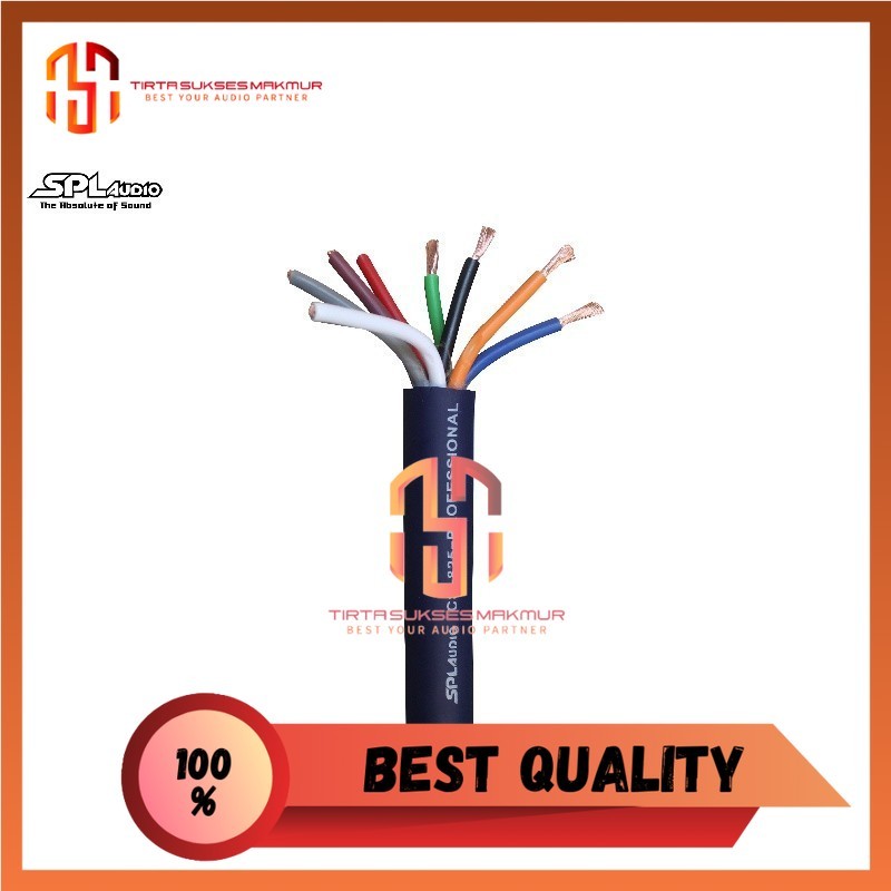 Kabel SPL Audio Speaker Cable CS-825 Ecer Harga Per 25 & 27 Meter