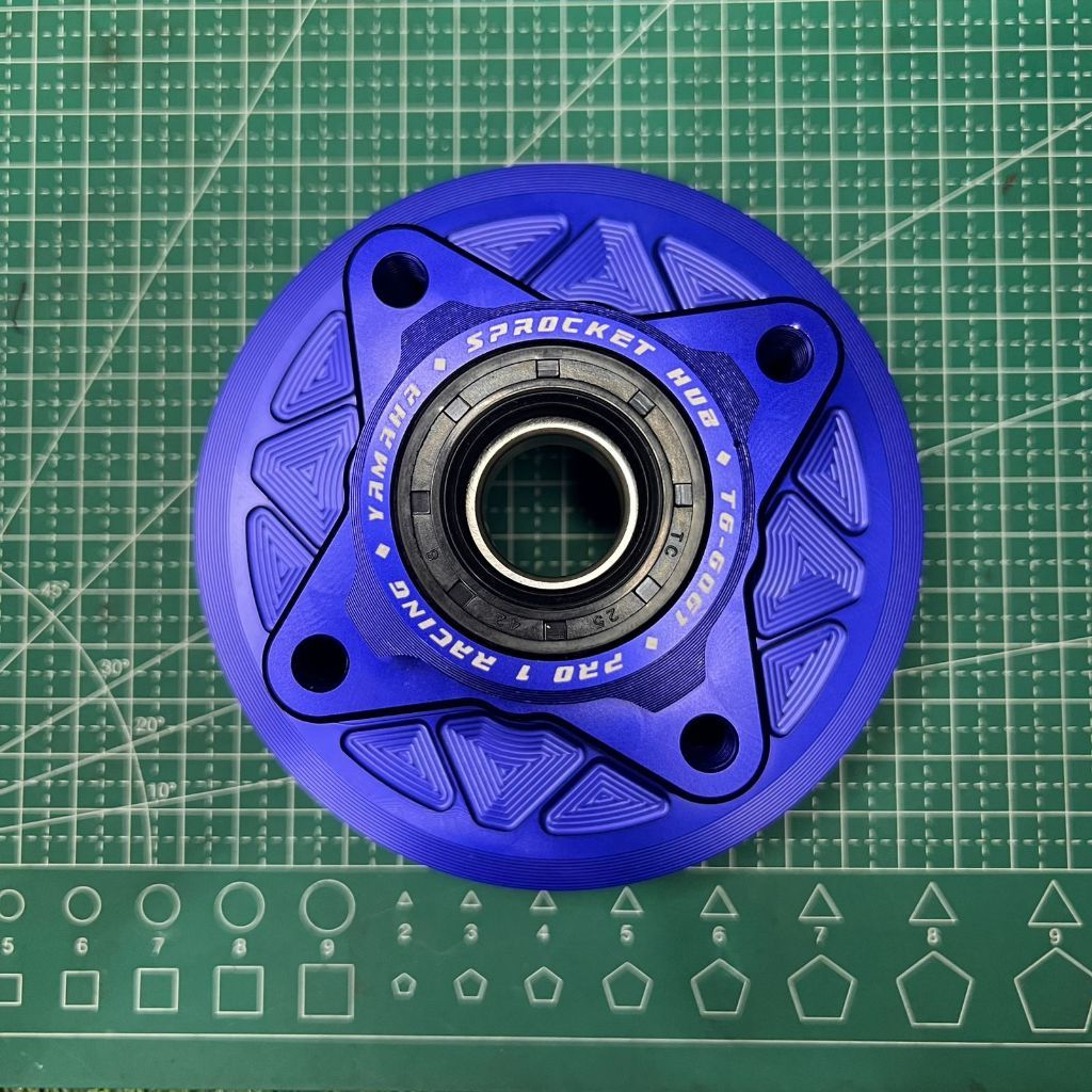 NAP GEAR/NAP GIR RX KING CNC DUDUKAN GEAR BELAKANG RX KING CNC SERI T6 ALLOY PRO 1 RACING