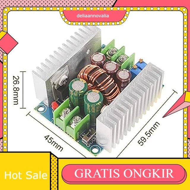 DC-DC STEP DOWN CA CC ADJUSTABLE BUCK CONVERTER POWER SUPPLY 20A 300W