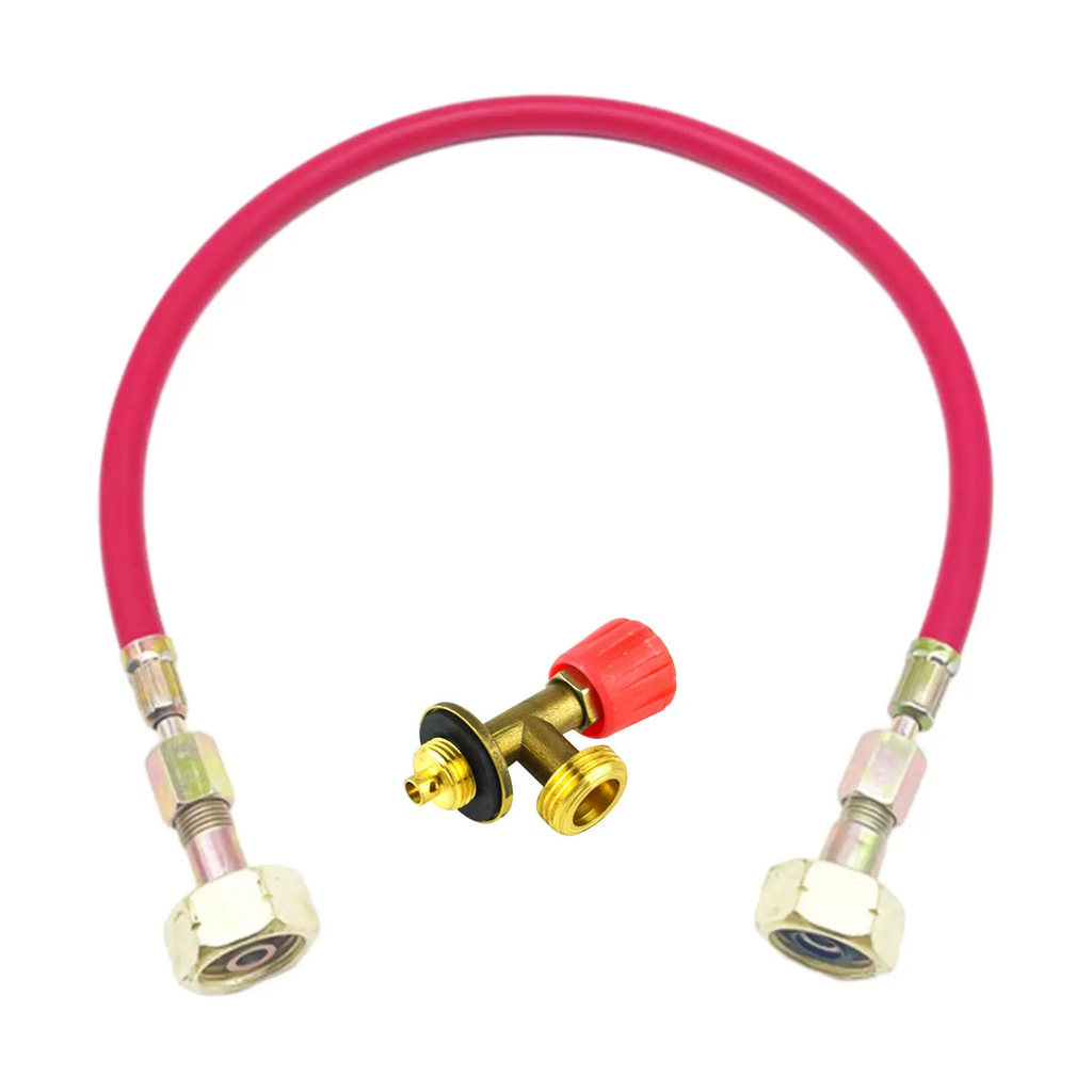 LPG Cylinder Filling Connection Tubes Campingaz refillable R901904907 Butane Gas Adapter