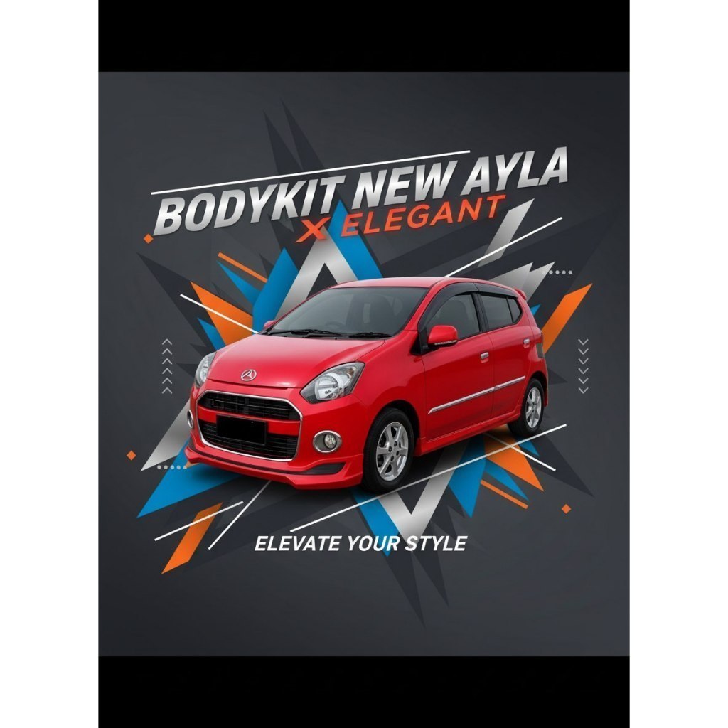 bumper BODYKIT AYLA 2013 2014 2015 X ELEGANT bumper AYLA  GRADE-A GRADE-A