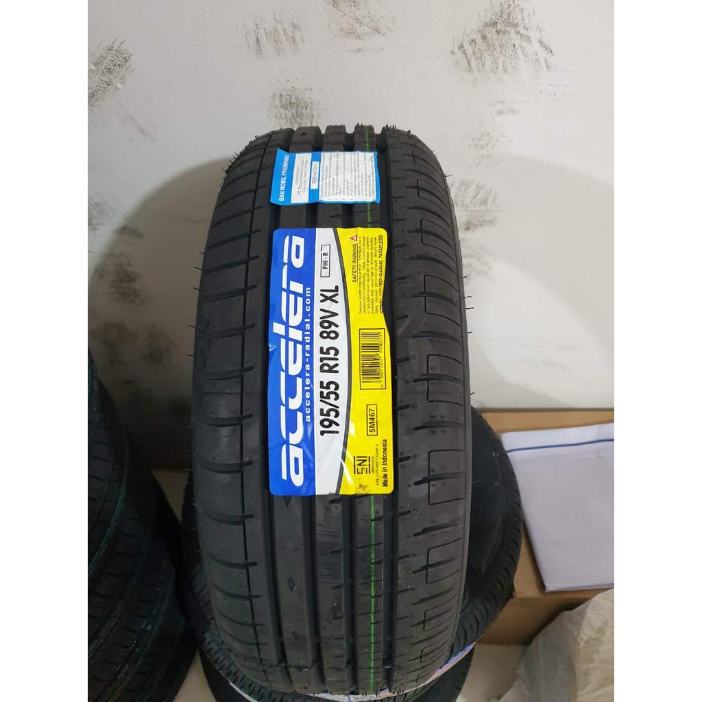 Ban Mobil Ring 15 ACCELERA PHIR 195/55 R15 Ban Mobil Civic, Corolla Brio Jazz Vios