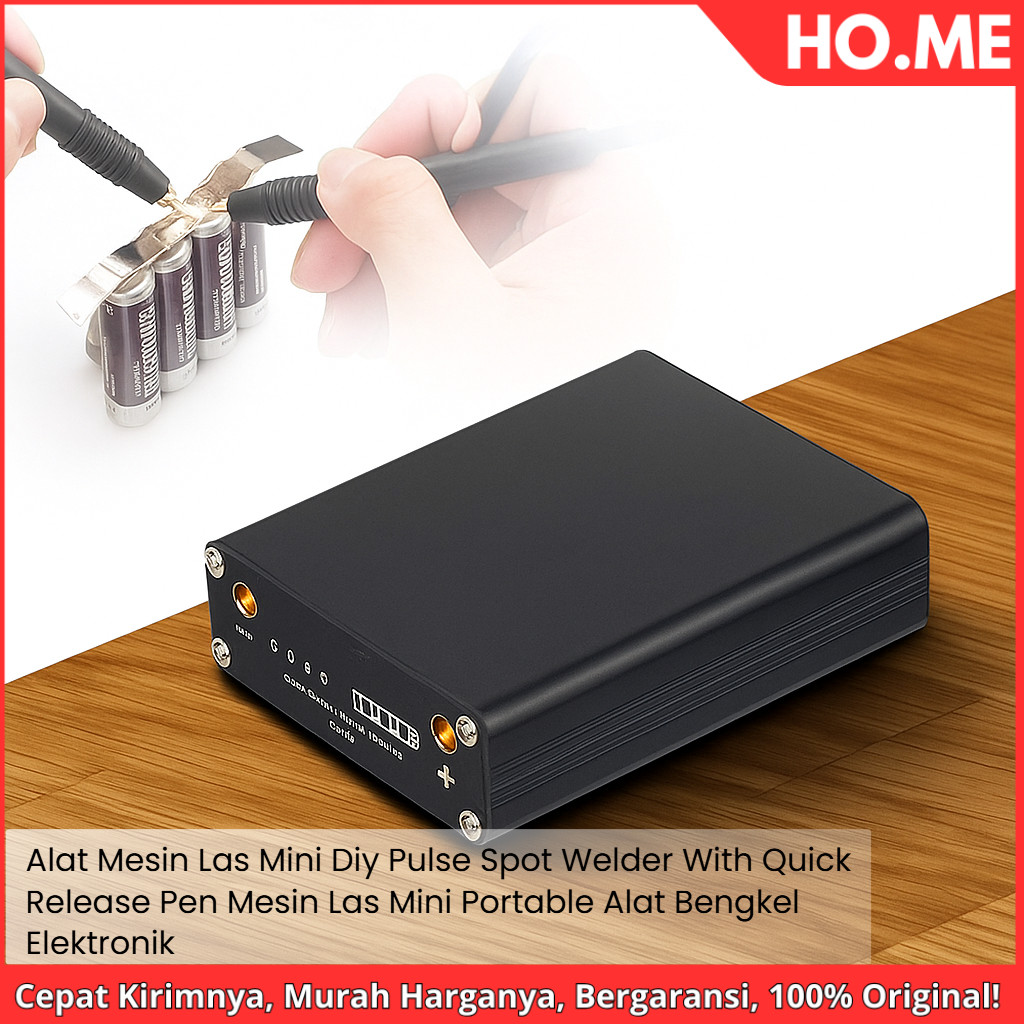 [HO.ME] Alat Mesin Las Mini DIY Pulse Spot Welder with Quick Release Pen - Mesin Las Mini Portable -