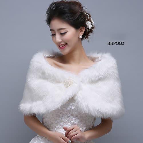 Bolero Bulu Pesta Bridal  Bolero Wedding  Cardigan Bulu  BBP003