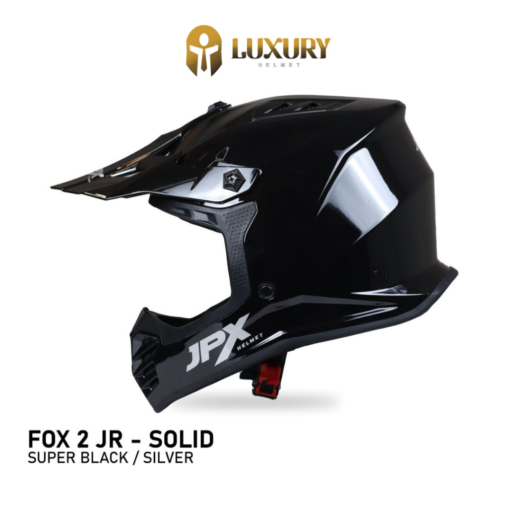 Helm JPX FOX2 JR Solid Semua Warna Cross Anak Fullface