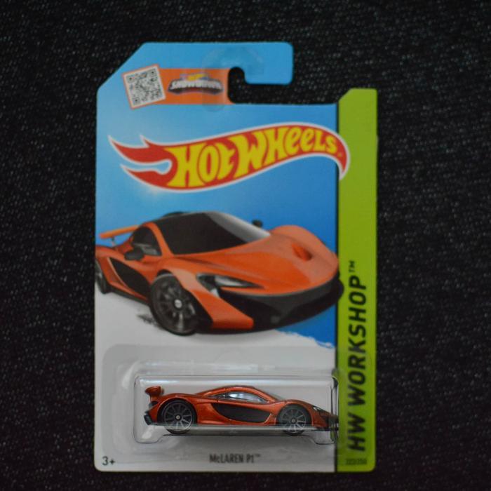 GND48 Hotwheels 1:64 McLaren P1 (Orange)