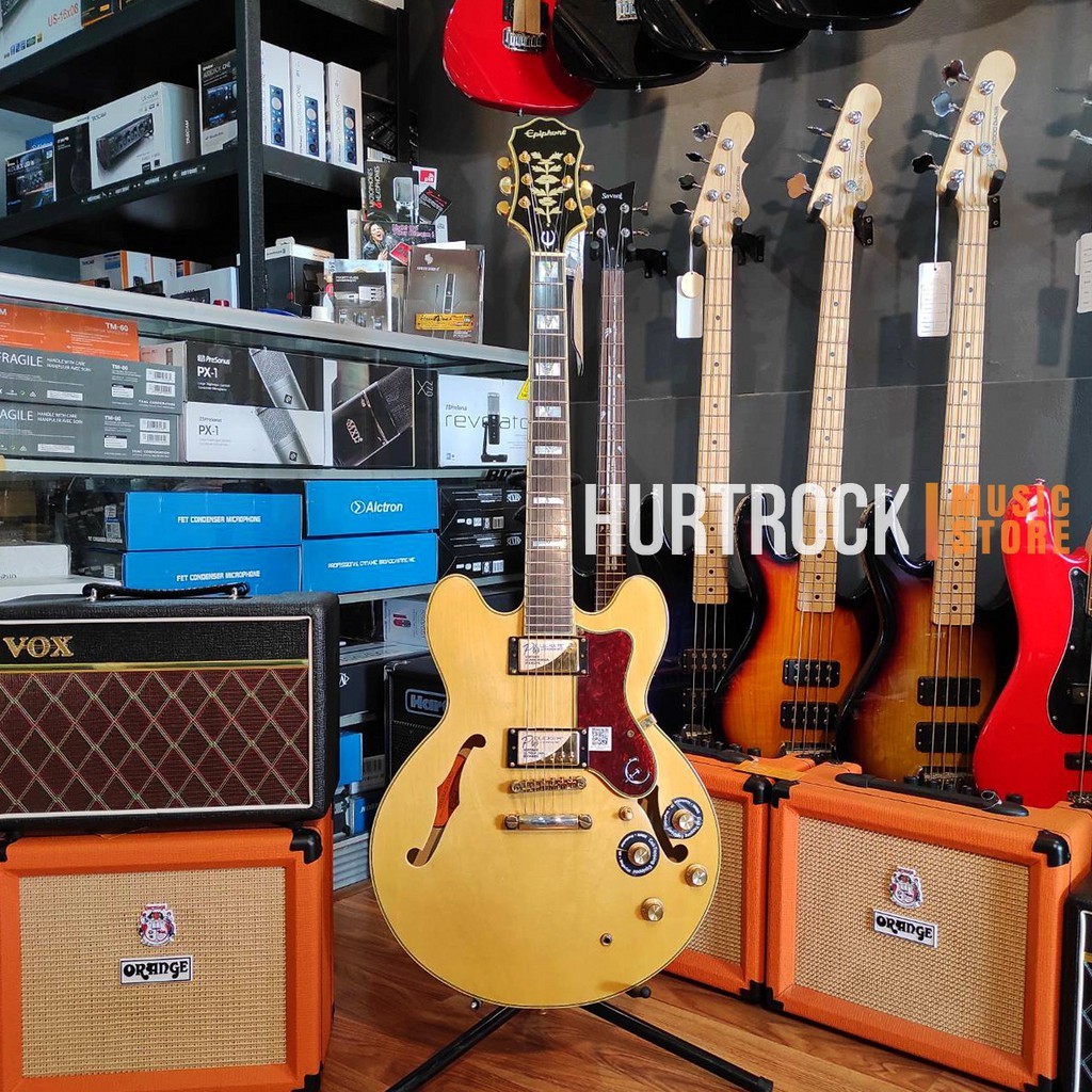 Epiphone Sheraton-II PRO Electric Guitar, Natural