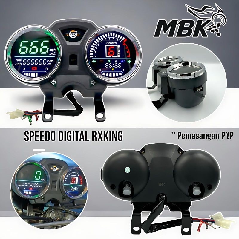 SPEEDOMETER RX KING SPEDOMETER DIGITAL RXKING