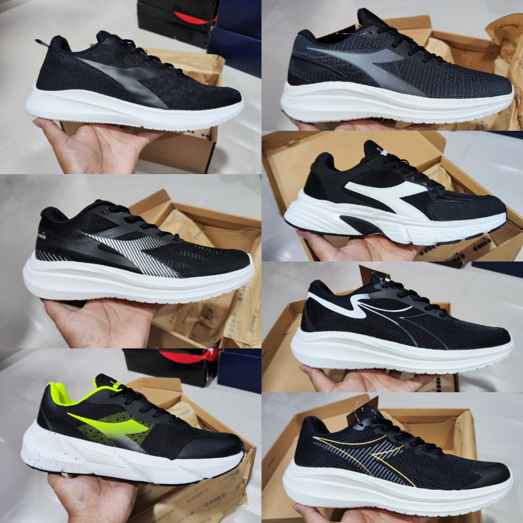 Diadora Black White Series Original