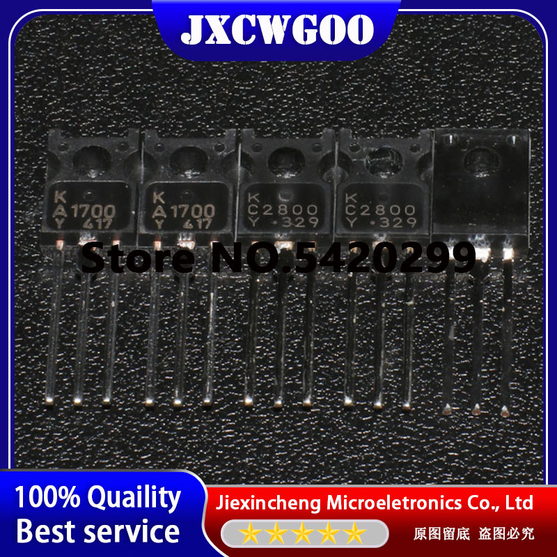(5pair/10pair/30pair) KTA1700 A1700 KTC2800 C2800  KTA1700-Y KTC2800-Y TO-126F Auo power amplifier  