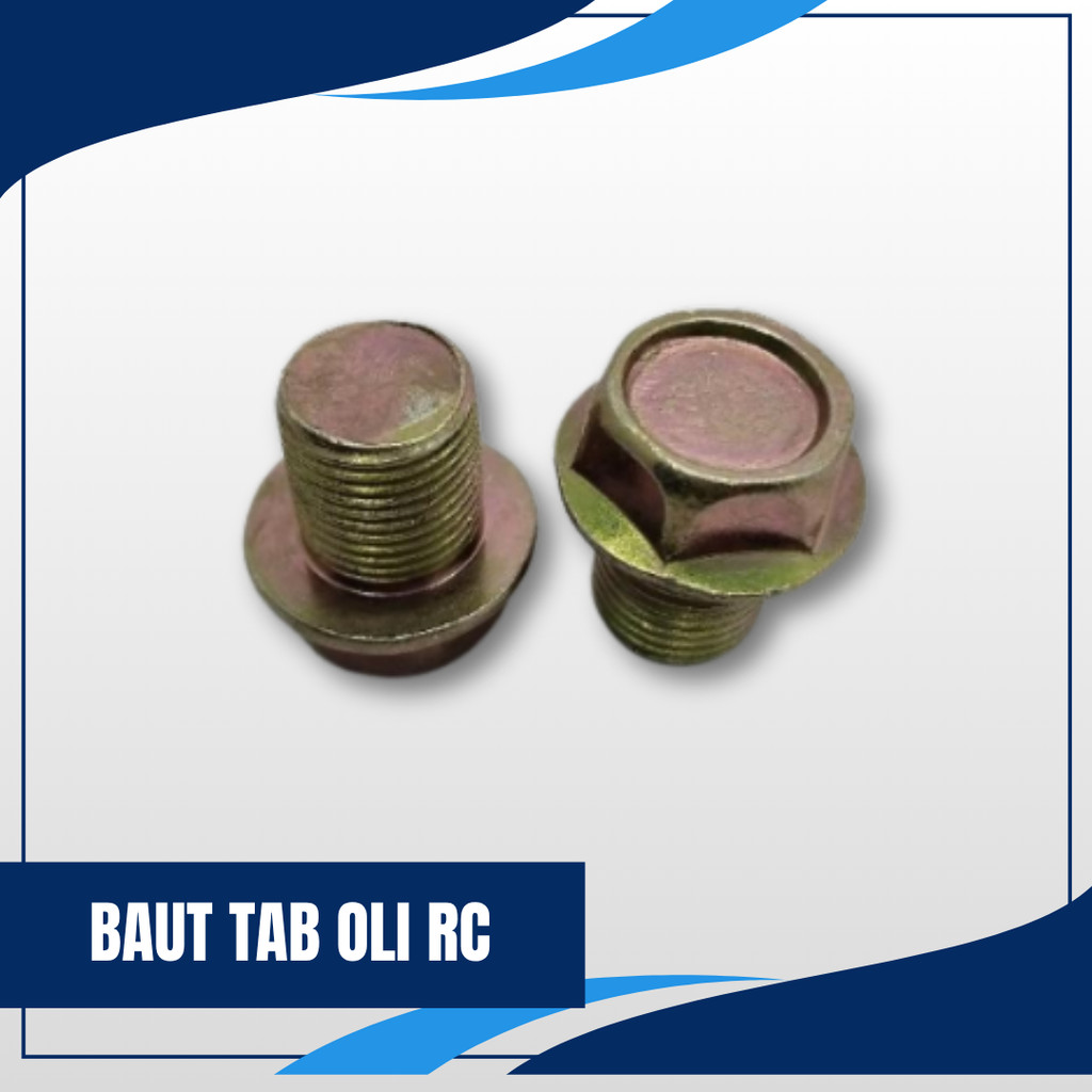 Baut Tab Oli Rc 100 k19 Halus Baut Tab Tutup Oli Pembuangan Mesin Bawah Suzuki Rc 100 K19 Drat Halus