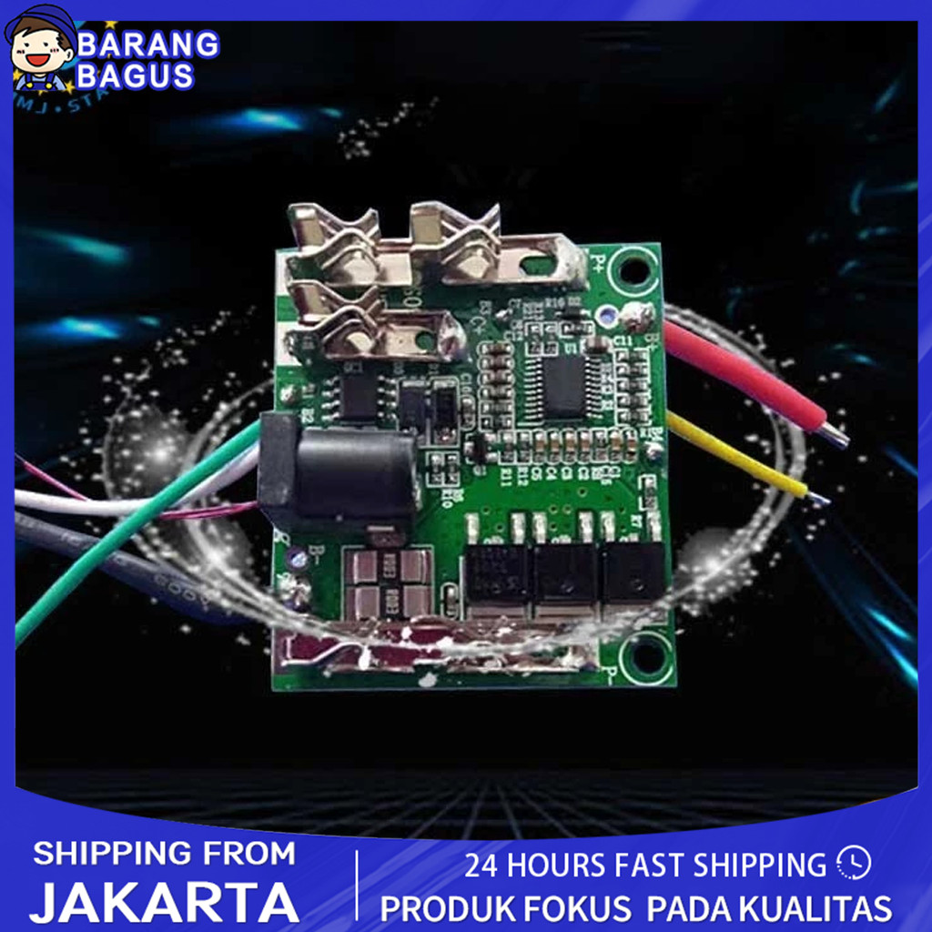 Modul BMS 5s 21V Bor cordless drill Proteksi Baterai Lithium 18650 Modul Bms 5s Lithium Profesional 