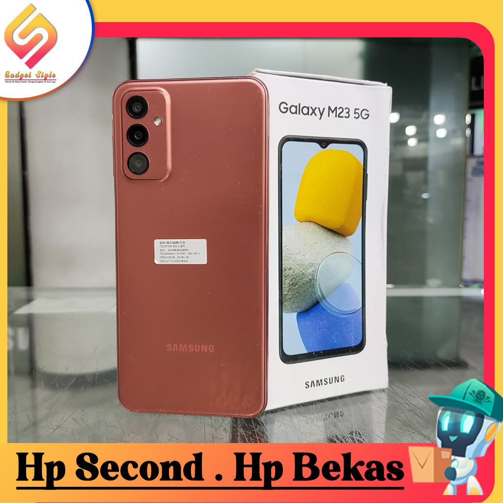 Samsung Galaxy M23 (5G) Ram 6GB Rom 128GB Second Resmi