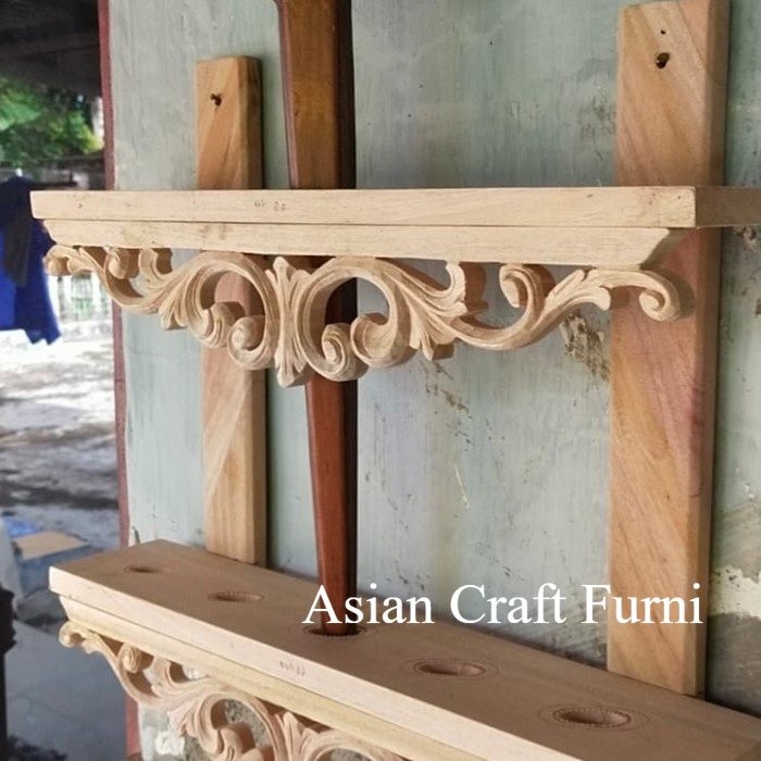 Jagrak keris tombk gantung isi 5, Blawong keris tombk gantung isi 5, mentahan ukir Harga Termurah AS