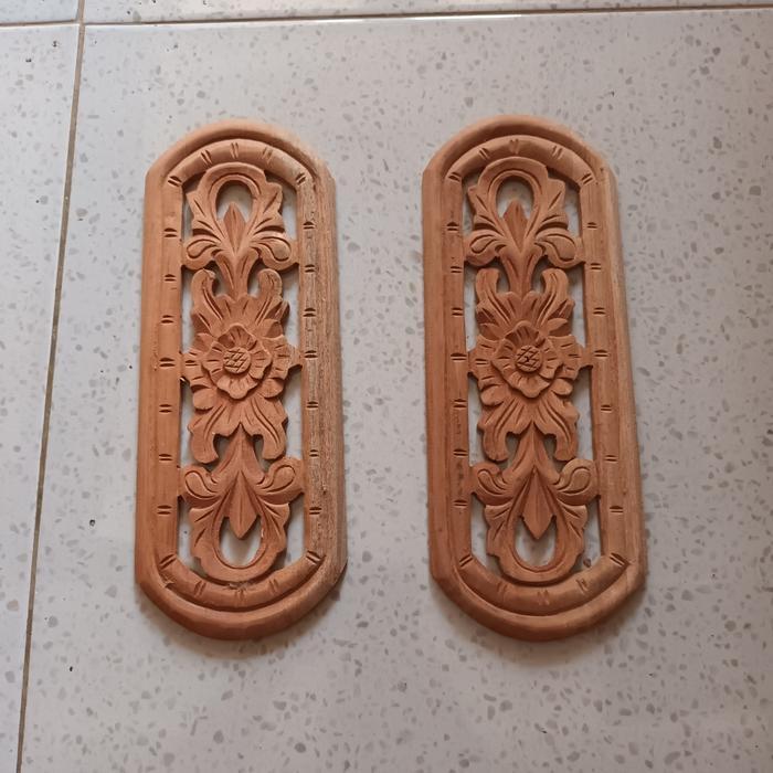 ukiran kayu ornamen ukir tempel hiasan dinding ukir