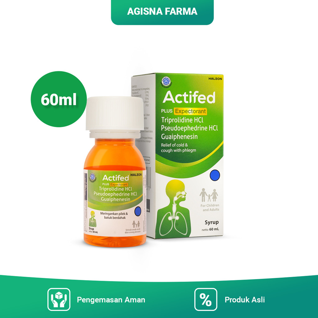 Actifed plus expectorant 60ml