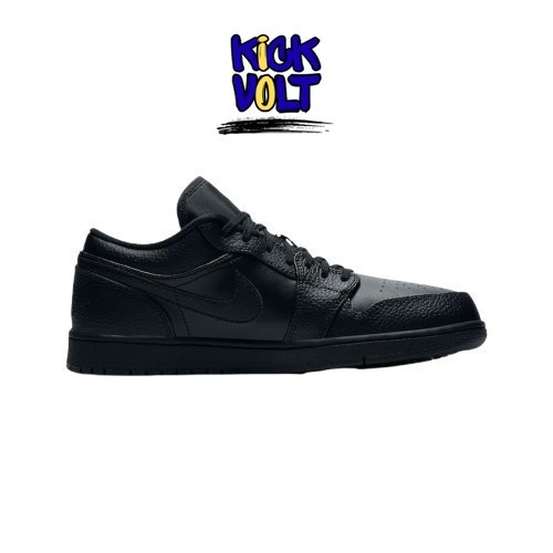 Sneakers Nike Air Jordan 1 Low Triple Black  Original   Unisex