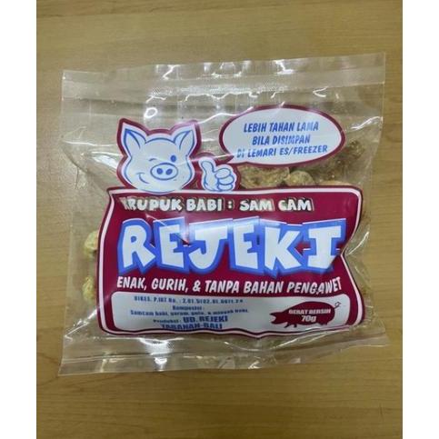 PROMO  kerupuk kulit babi laris rezeki bali - samcan