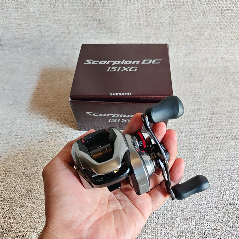 Reel BC Shimano Scorpion DC 151XG & 151HG (G.RESMI)