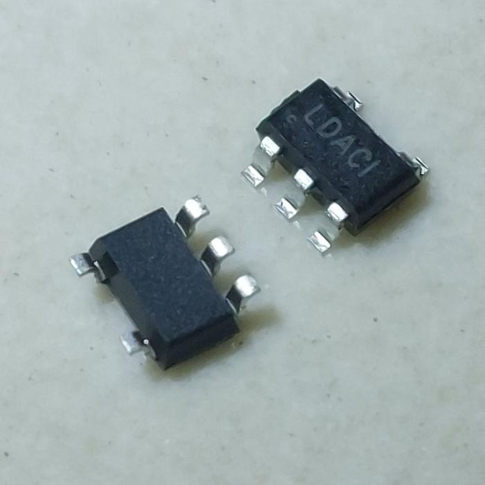 2 Buah 2Pcs SY8088AAC Sot-23-5 Sot23-5 LDACI LD-xxx SY8088 SY 8088 AAC 8088AAC IC Step Down VCore 1.