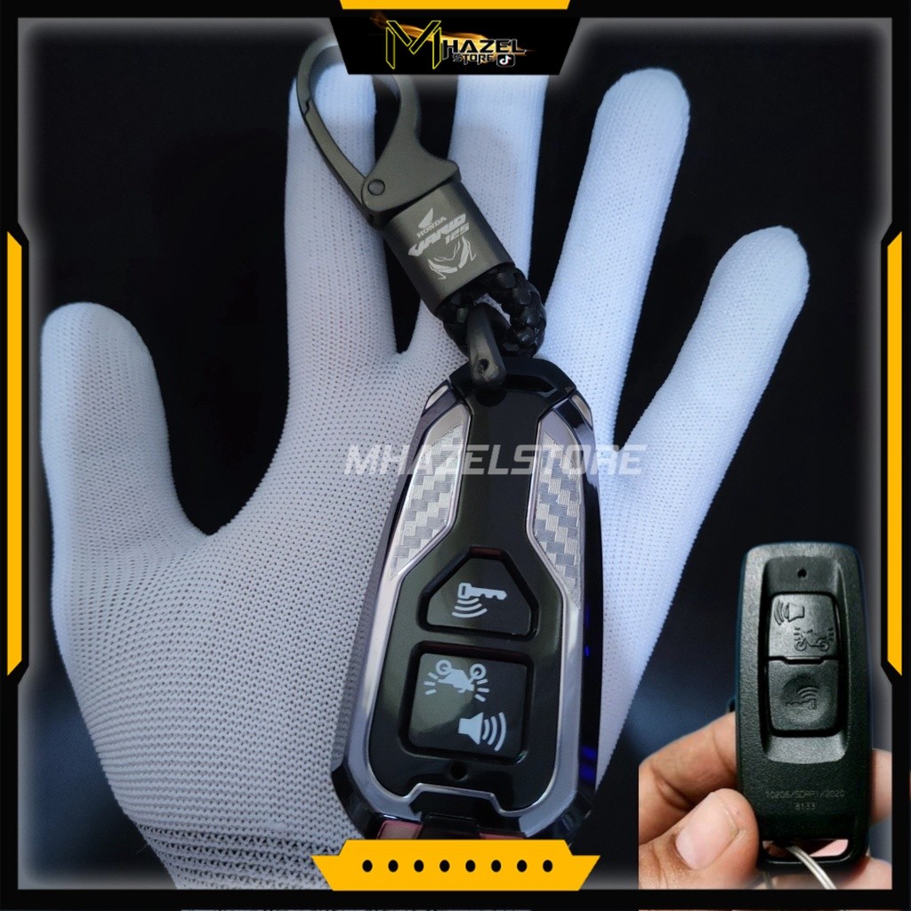 gantungan kunci sarung case cover remote keyless motor honda vario 125 new