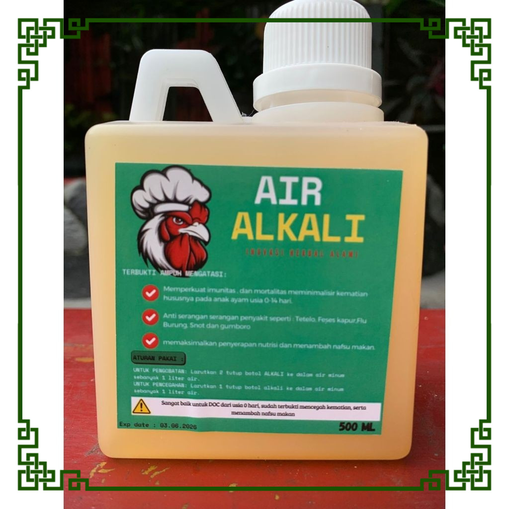 Air Alkali Ayam formula tepat untuk imunitas dan anti penyaki Unggas di musim Hujan