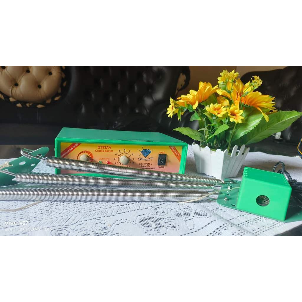 (BACA DESKRIPSI) Ayunan bayi otomatis / Ayunan bayi elektrik /  Ayunan elektrik bayi mesin otomatis