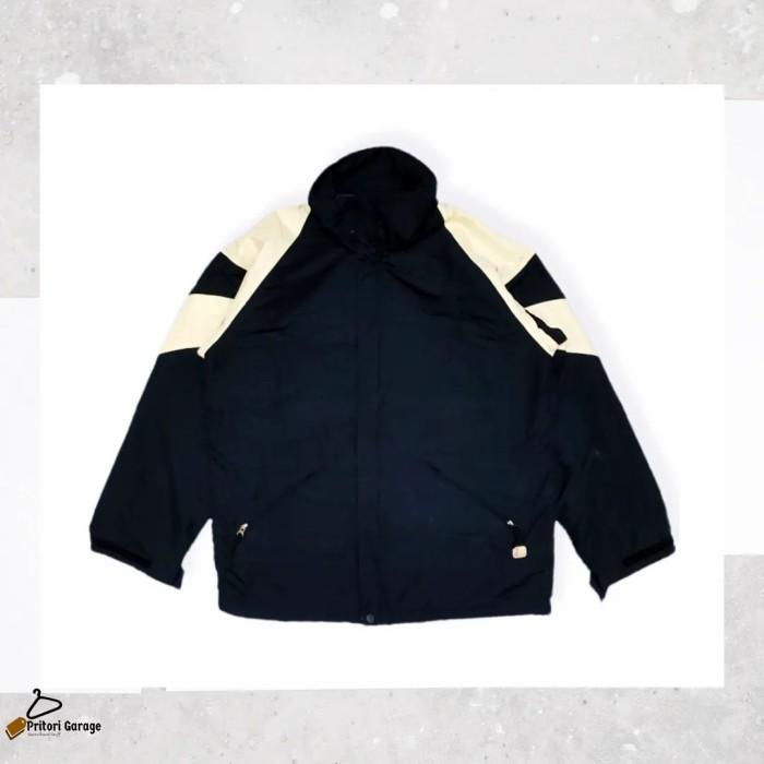 Windbreaker Outdoor Snowboard Jacket Burton Navy White Colour Block