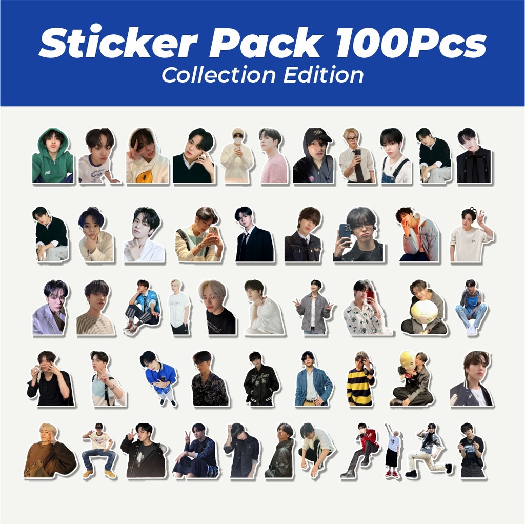 Hot Stiker Stiker YOON JAEHYUK (TREASURE) Lucu Anti Air Stikers Berperekat Waterproof Sticker Decal 