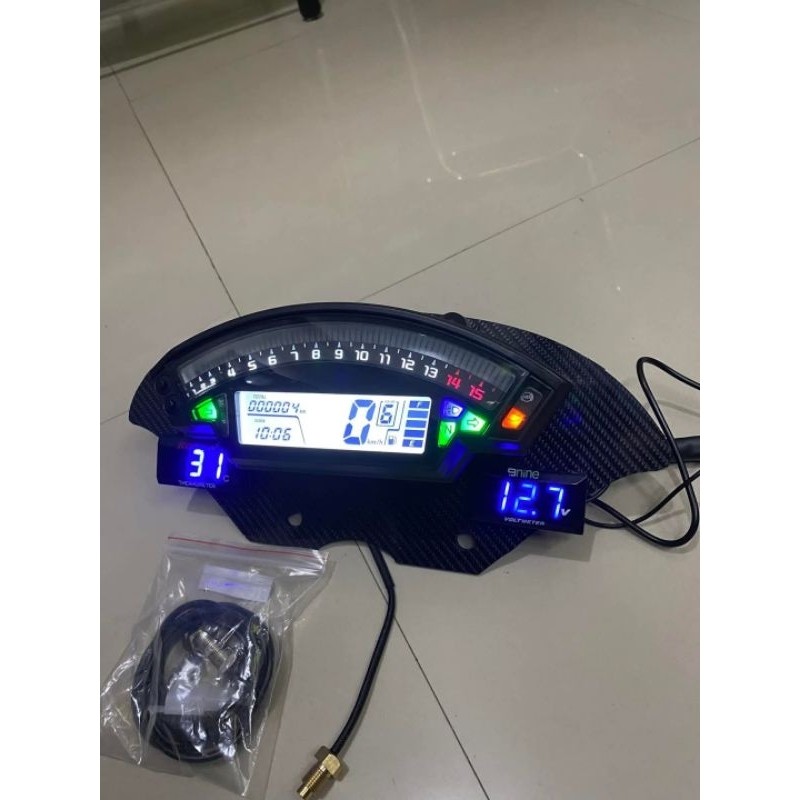 SPEEDOMETER DIGITAL NINJA RR OLD, NINJA RR NEW MODEL ZX Pnp