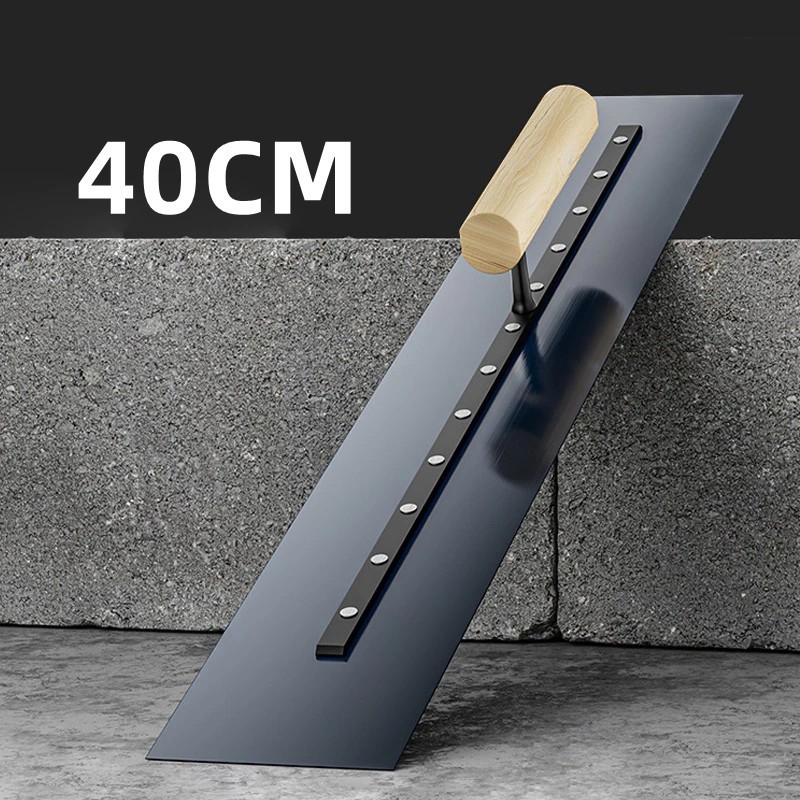 BBT - Roskam 40 cm Plat Baja Karbon - Alat Acian Tembok