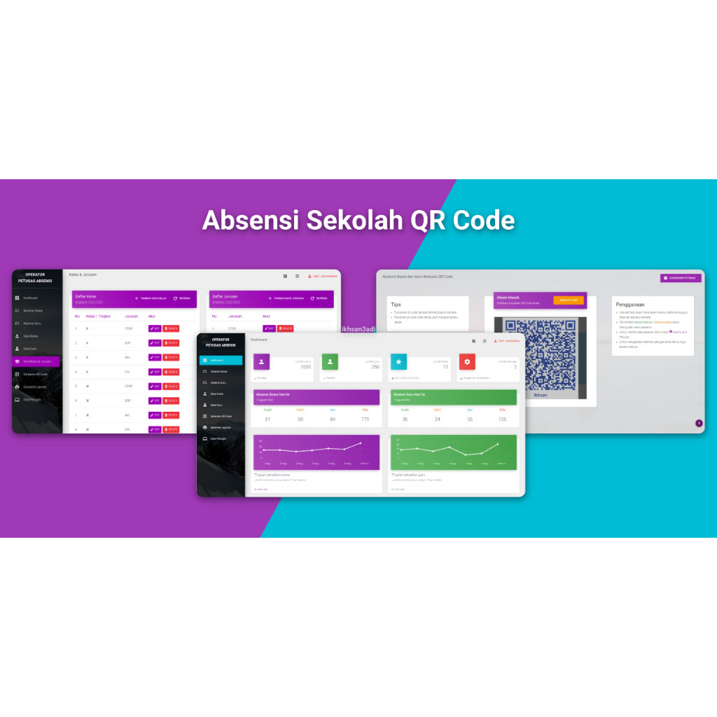 Absensi Sekolah Menggunakan QR Code