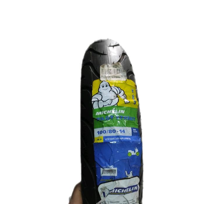 Ban luar Michelin pilot street 80/90-14, 90/90-14,100/80-14 - 80/90-14