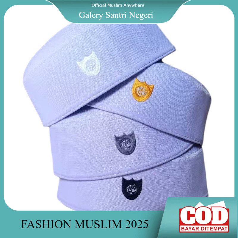 PECI KOPYAH MALAYSIA POLOS SENADA HRG TERMURAH/PECI PUTIH PECI HAJI Majelis Az-Zahir