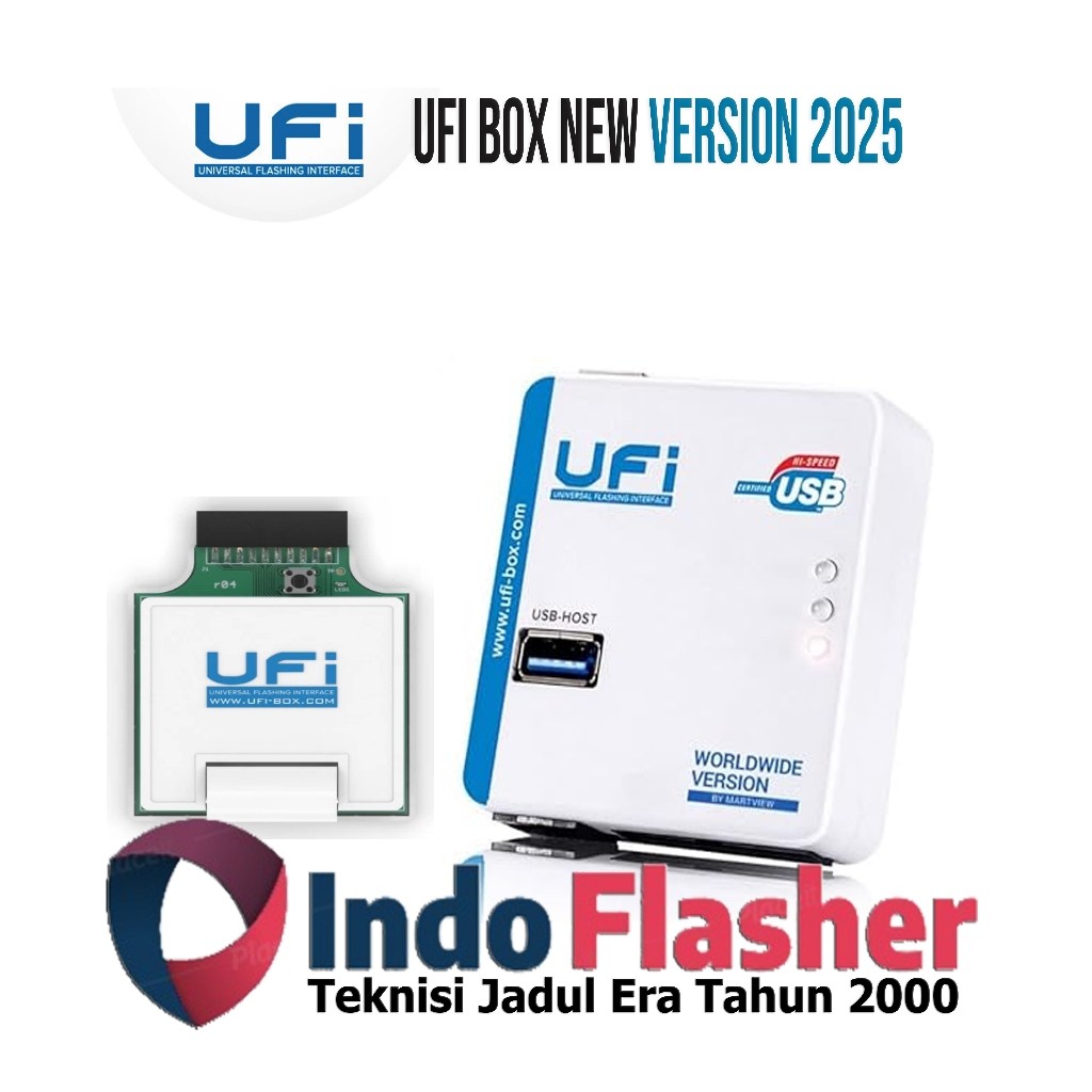 UFI Box Full Set - UFI Box EMMC - UFI Box BGA 254 - UFI Box New Socket 2in1 - UFI Box New Version 20