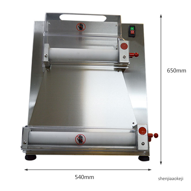 40cm Commercial dough pressing machine Automatic Electric bakery pizza dough roller dough press mach
