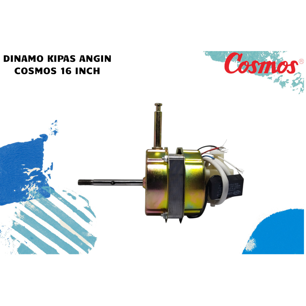 DINAMO KIPAS ANGIN COSMOS 16 INCH MESIN KIPAS ANGIN COSMOS 16 INCI DINAMO KIPAS COSMOS